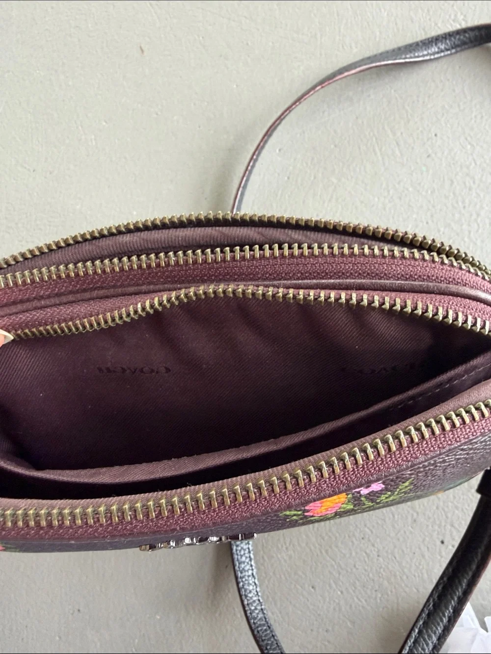 Coach compact crossbody
